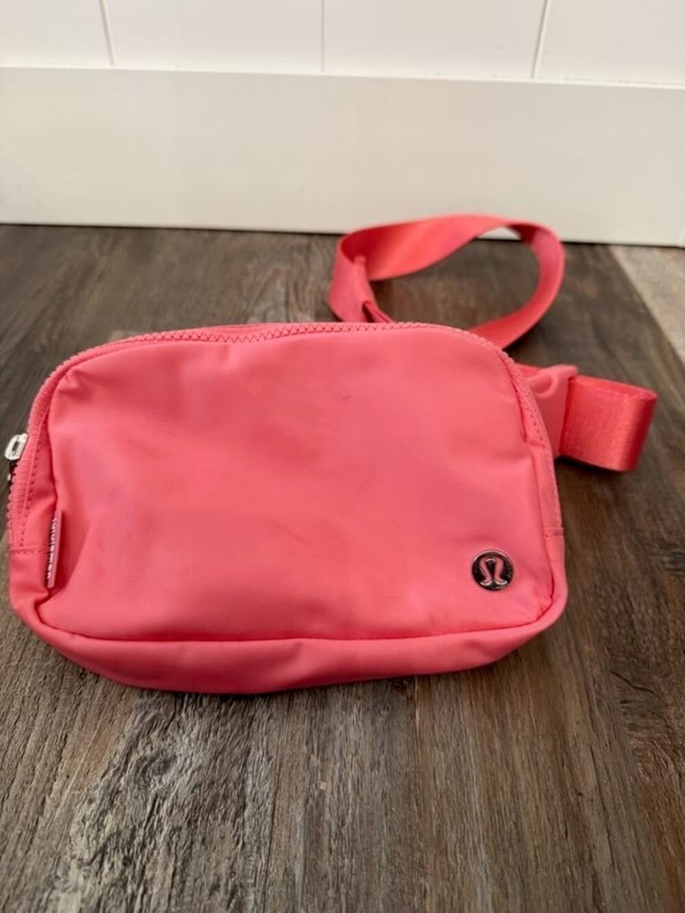 Lululemon Everywhere Belt Bag One Size Pale Raspberry GUC